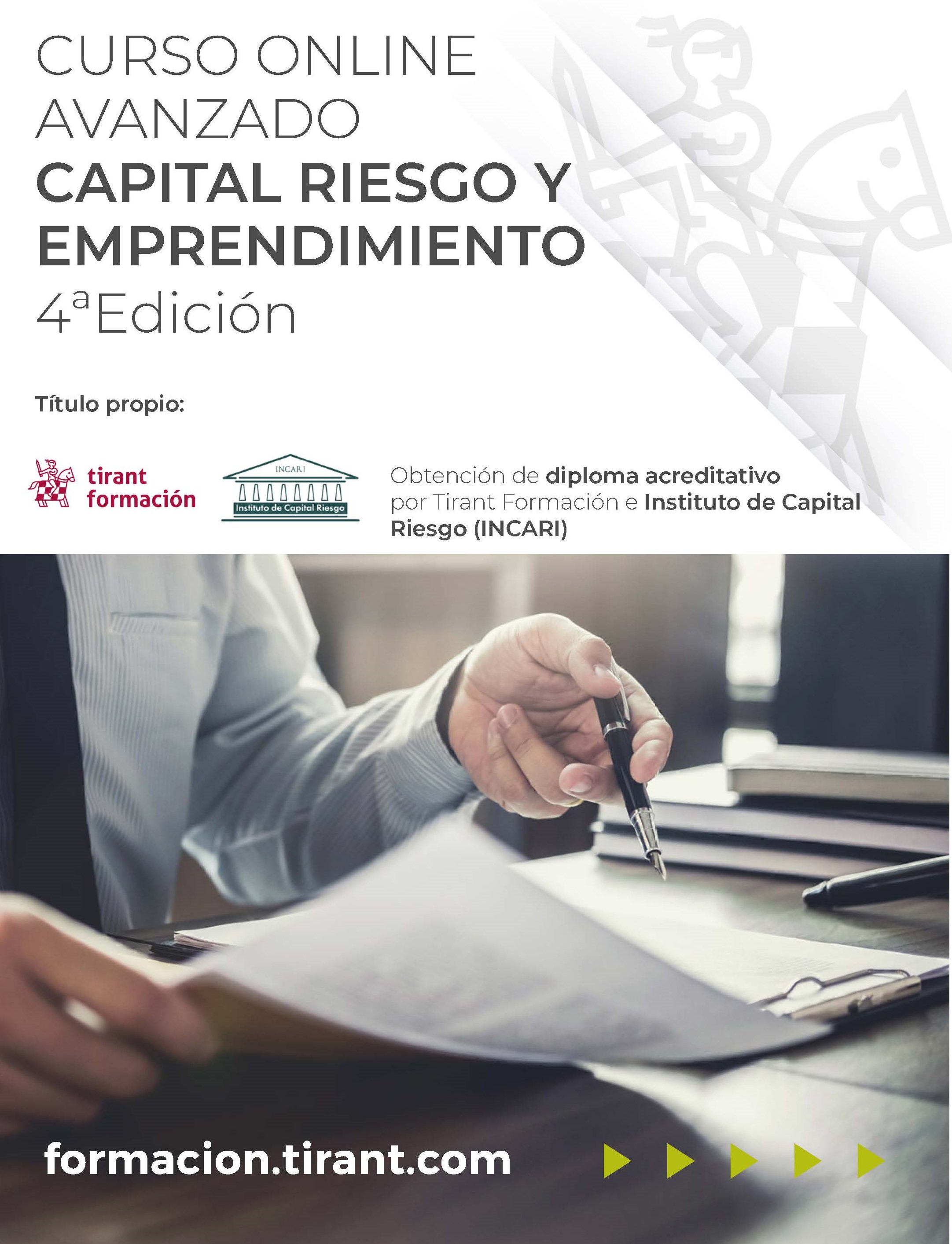 Curso Avanzado Online Capital Riesgo y Emprendimiento